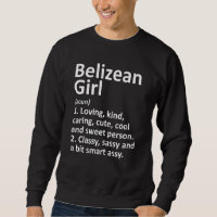 BELIZEAN MEISJE BELIZE Gift Grappig Land Home Root