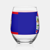 Belizeans Wine Together Blue Wijnglas Zonder Voet (Rechts)