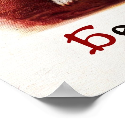 Belka en Strelka, ruimtehonden — Sovjet-poster Poster (Hoek)