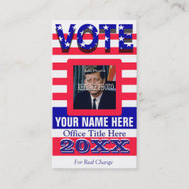 Belkaart voor campagne-Sjabloon Contactkaartje