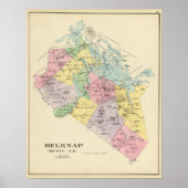 Belknap County, NH Poster (Voorkant)