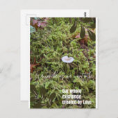 Belknap Mushroom Briefkaart met Verbindingsquote (Voorkant / Achterkant)