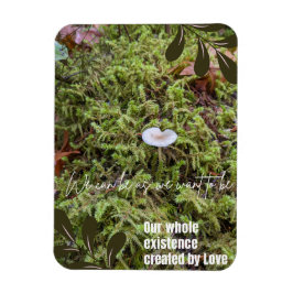 Belknap Mushroom met Quote Magneet