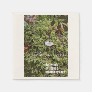 Belknap Mushroom met Quote Servet