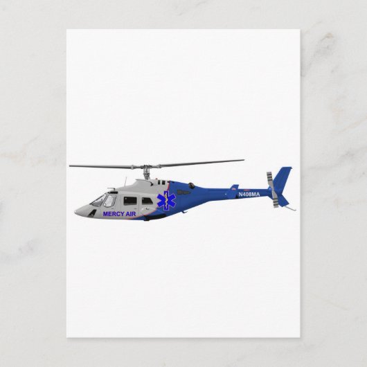 Bell 230 EMS Briefkaart (Voorkant)