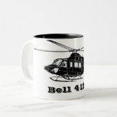 Bell_412_EP_white, Bell 412EP Tweekleurige Koffiemok (Voorkant links)