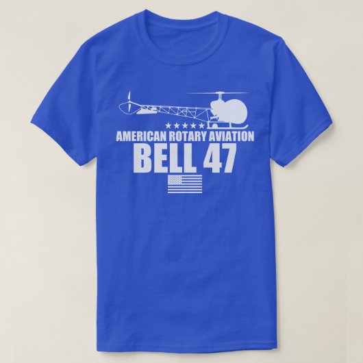 Bell 47 TShirt 1 (Design voorkant)
