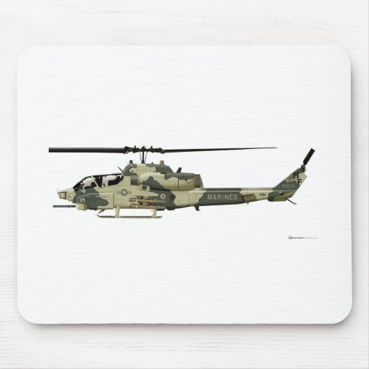 Bell AH-1W Super Cobra Muismat (Voorkant)