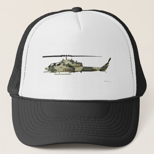 Bell AH-1W Super Cobra Trucker Pet (Voorkant)