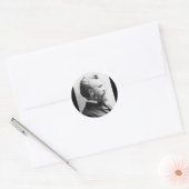 Bell ~ Alexander Graham / Voorlichter Ronde Sticker (Envelop)