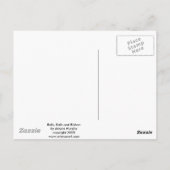 Bell, Balls and Ribbons Postcard Briefkaart (Achterkant)