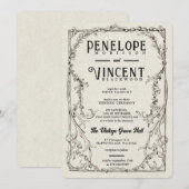  Bell Bloemen bruiloft Kaart (Voorkant / Achterkant)