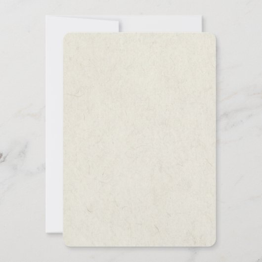  Bell Bloemen bruiloft Kaart (Achterkant)