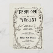  Bell Bloemen bruiloft Kaart (Voorkant / Achterkant)