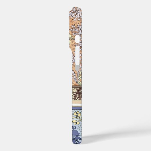  Bell Bloempatroon Case-Mate iPhone Case (Achterkant / Links)