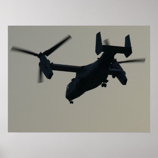 Bell-Boeing V-22 Osprey. Poster (Voorkant)