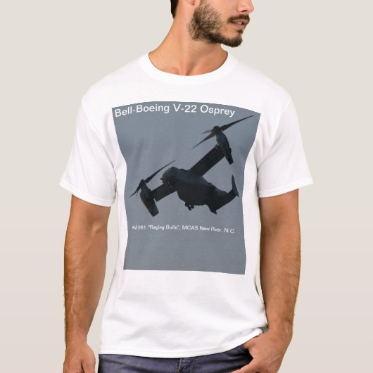 Bell-Boeing V-22 Osprey. T-shirt (Voorkant)