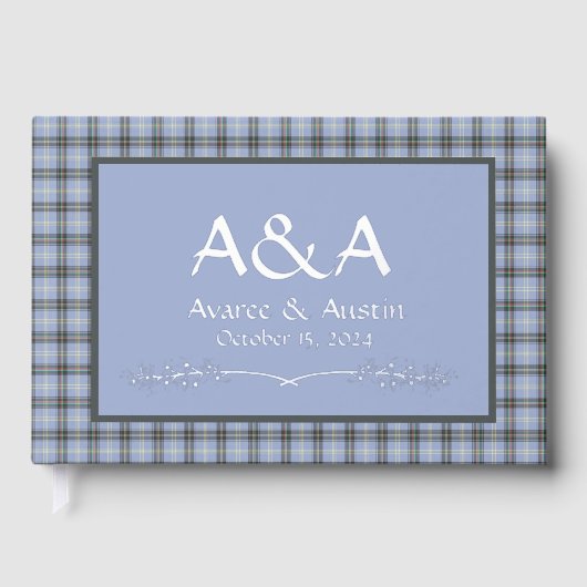 Bell Borders Original Scottish Tartan Gastenboek (Voorkant)