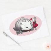 Bell Buddies Ovale Sticker (Envelop)