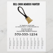 Bell Choir Handbell Musical Instrument Flyer (Voorkant)