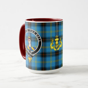Bell Clan Badge & Tartan Mok
