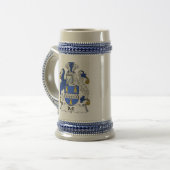 Bell Coat of Arms Stein - Family Crest Bierpul (Voorkant links)