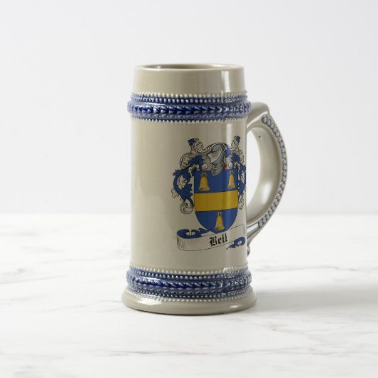 Bell Coat of Arms Stein - Family Crest Bierpul (Voorkant rechts)