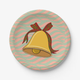 Bell en Bow Papieren Bordje