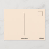  Bell en Poinsettias Nieuwjaar Briefkaart (Achterkant)