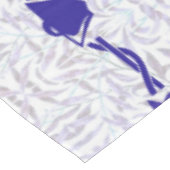 Bell- en Pomegranaatmotief op bladeren Tafelkleed (Gekanteld)