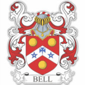 Bell Family Crest Sticker (Voorkant)