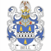 Bell Family Crest Sticker (Voorkant)