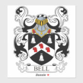 Bell Family Crest Sticker (Vel)