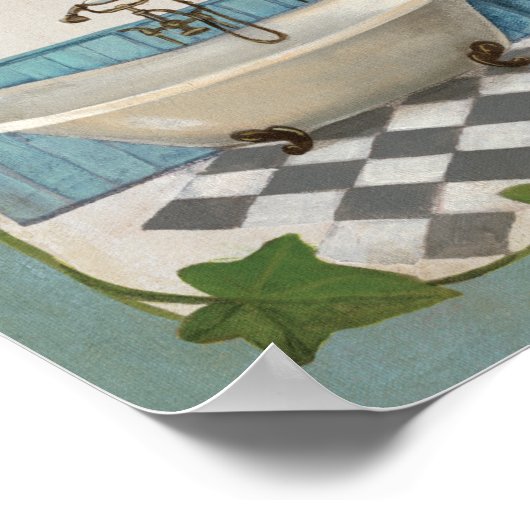 Bell Flower Bath Poster (Hoek)