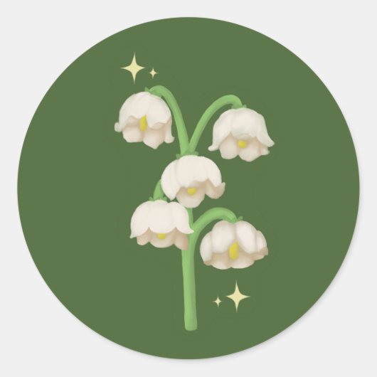 Bell Flower Sticker Set | Cute & Floral (Voorkant)