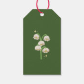 Bell Flower Tag | Cute & Floral Cadeaulabel (Voorkant)