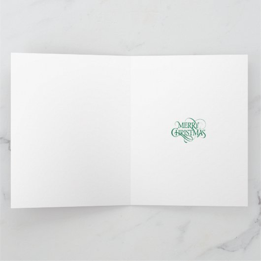 bell Folded Greeting Card Kaart (Binnen)