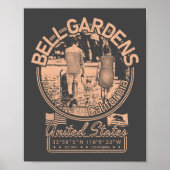 BELL GARDENS CALIFORNIA - VETERANS PARK POSTER (Voorkant)