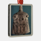 Bell idol, uit Thebes, Boeotia, c.700 BC Metalen Ornament (Rechts)