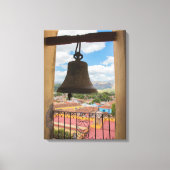 Bell in een kerktoren, Cuba Canvas Afdruk (Voorkant)