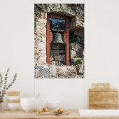 Bell in St. Michael's Fort, Kroatië Poster (Keuken)