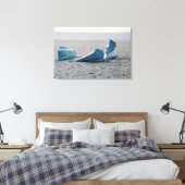 Bell Island Iceberg Canvas Afdruk (Insitu (Slaapkamer))