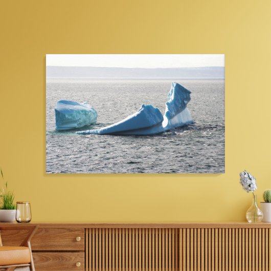 Bell Island Iceberg Canvas Afdruk (Insitu (Woonkamer))