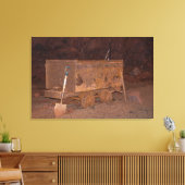 BELL ISLAND IRON ORE MIN CANVAS AFDRUK (Insitu (Woonkamer))