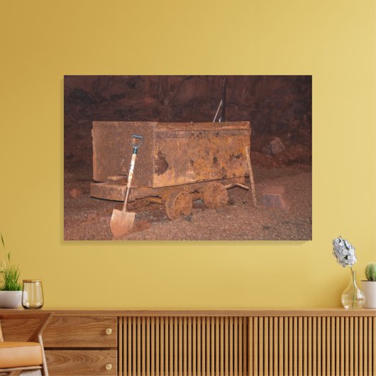 BELL ISLAND IRON ORE MIN CANVAS AFDRUK (Insitu (Woonkamer))