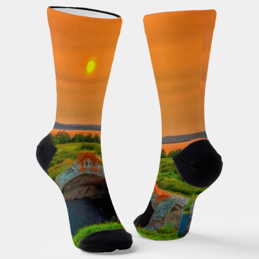 Bell Island Mine collar socks Sokken (Gebogen)