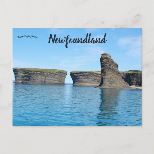 Bell Island Newfoundland Canada Briefkaart (Voorkant)