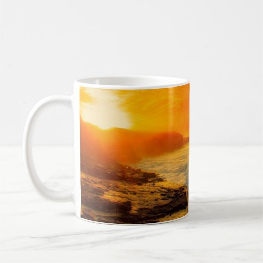 Bell island sunset mug koffiemok (Links)