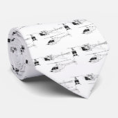 Bell Jet Ranger/TH- Stropdas (Opgerold)