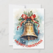 Bell - Kerst Kaart (Voorkant)